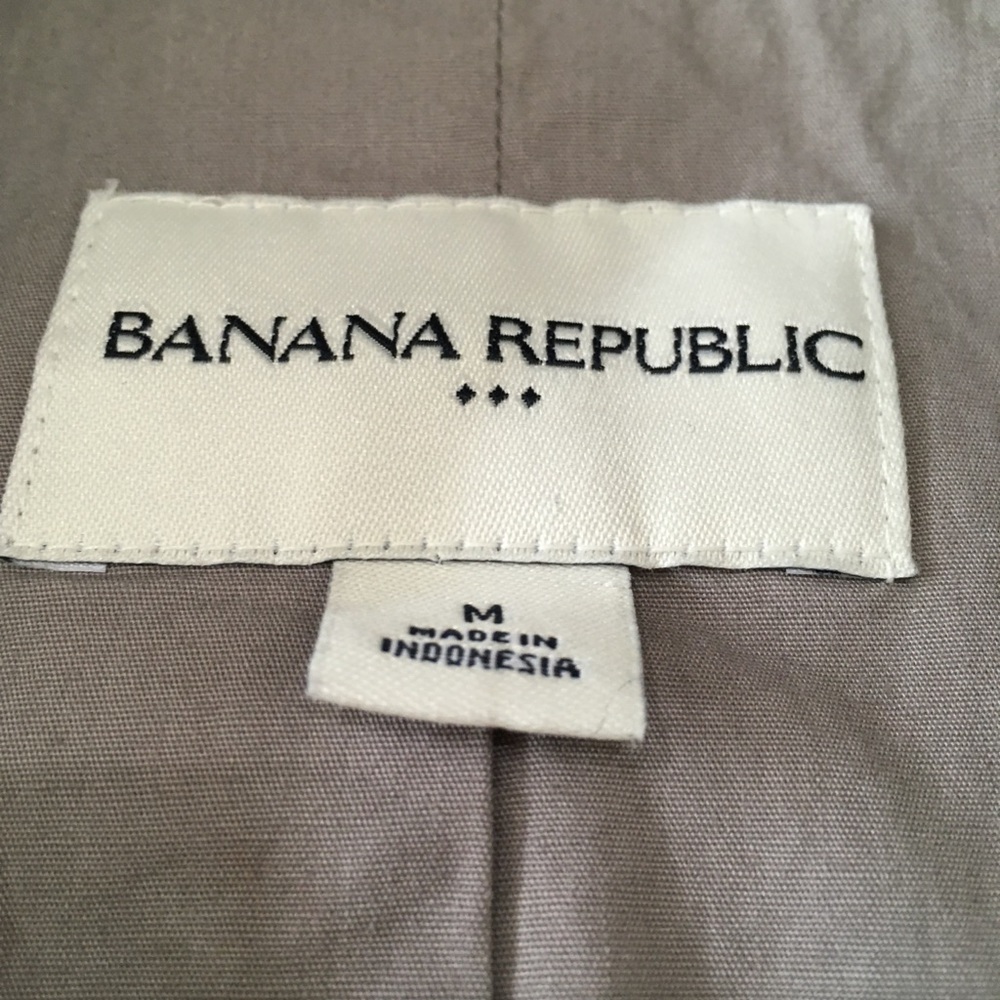 Banana Republic M Multi Square Pattern Outdoor Wi… - image 7